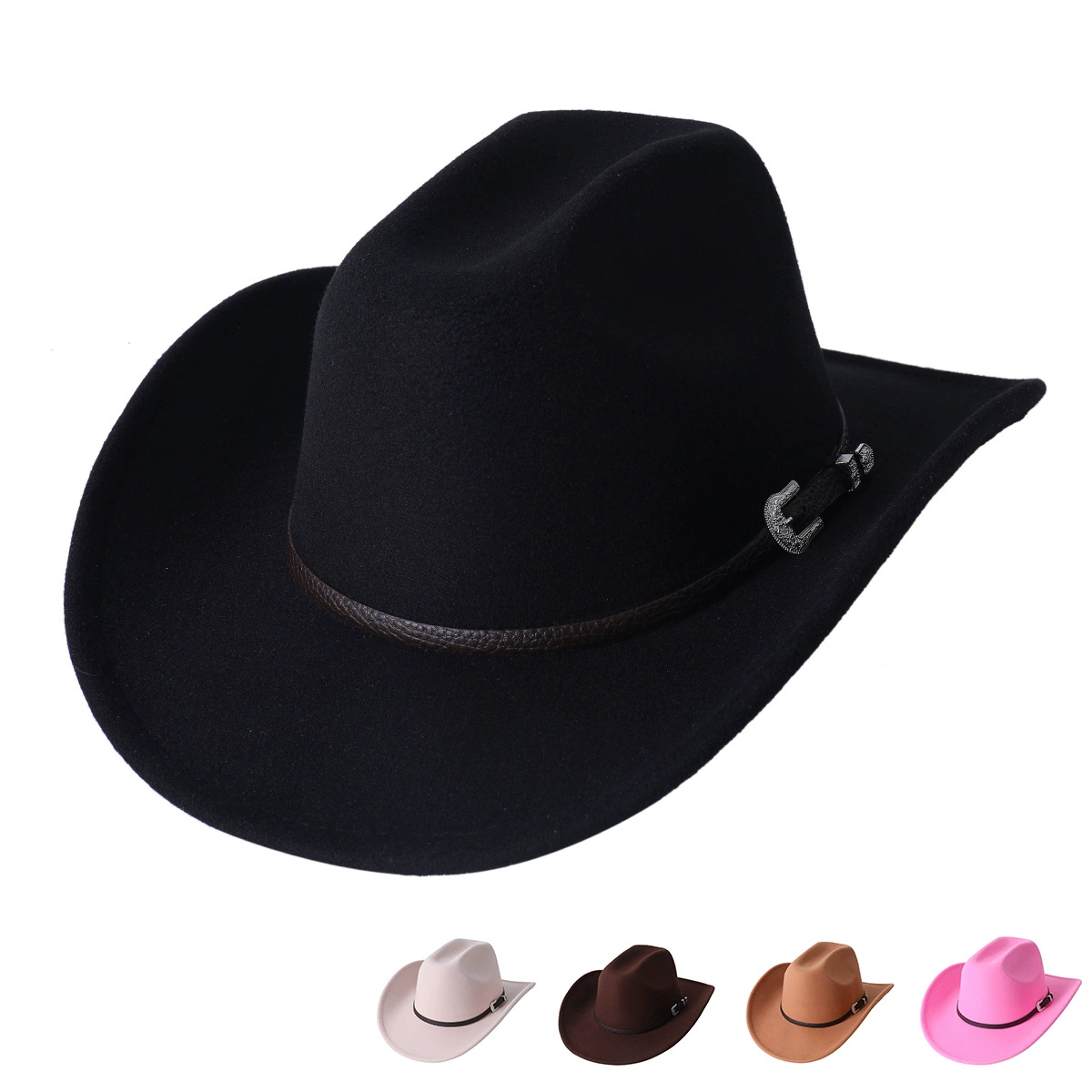 Amazon, новые европейские и американские Аксессуары для тотемов, шерстяная шляпа Shenzi, Западная Джинсовая Шляпа, мужская и женская шляпа для пары