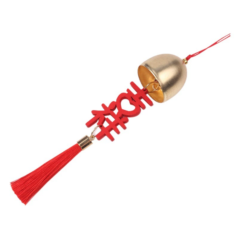 Рождественские ветряные колокольчики с подвесками-открытками, ретро-колокольчики, декор в китайском культурном стиле, вдохновляющий маленький подарок, креативные ветряные колокольчики с надписями