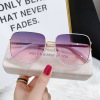 Fashionable glasses solar-powered, sunglasses, sun protection cream, new collection, internet celebrity, UF-protection