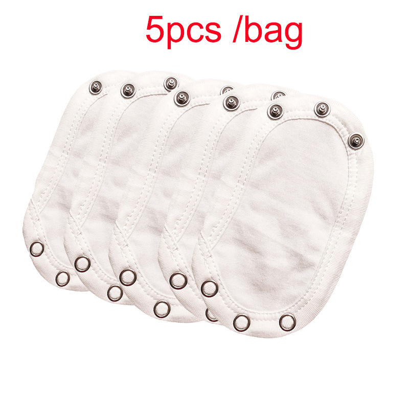 Hot-Selling 5-Pack Romper Extension Pads Baby Onesie Lengthening Cloth Pads Cotton Cross-Border Extender Hot-Selling 5-Pack Romper Extension Pads Baby Onesie Lengthening Cloth Pads Cotton Cross-Border Extender
