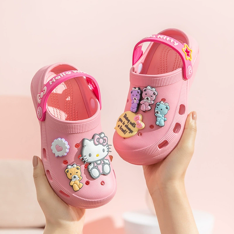 KT Cat 21349 Детские ботинки-Cave Shoes Cartoon Skill Shoes противоскользящие и водонепроницаемые детские обувь для пляжа