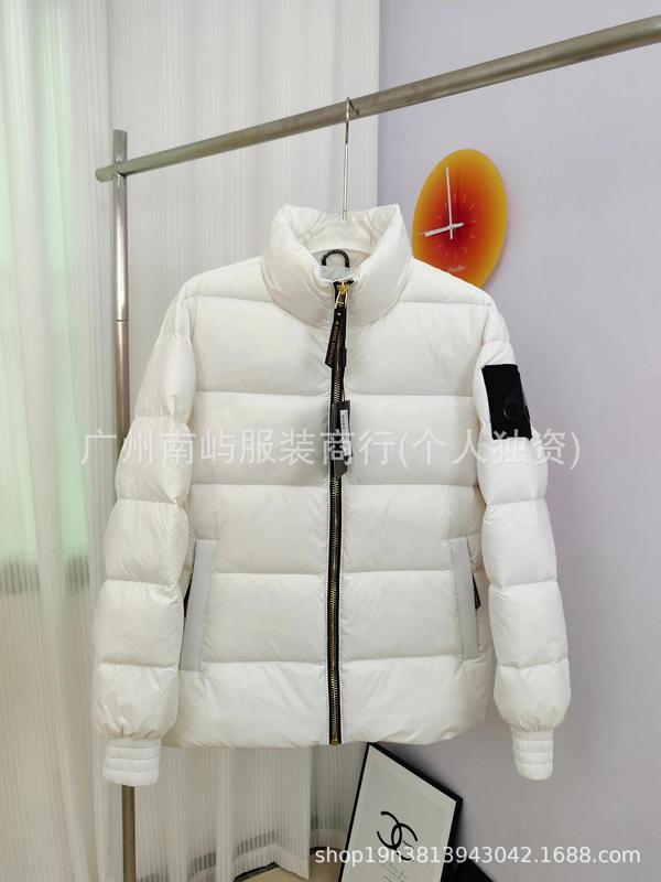 外贸秋冬新款高品质加厚立领男女同款羽绒服时尚宽松休闲百搭外套|undefined