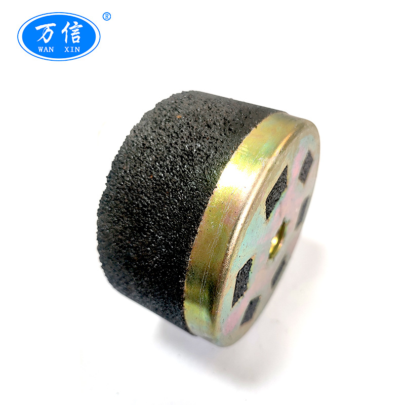 钢轨仿形打磨机用砂轮 6-125*65*M20-A16N5B 大铁盖杯型树脂砂轮