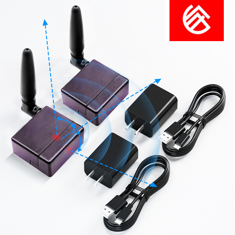 Wl-Bire Wireless High-Power Infrared Repeater for Home Use Without Wiring, Infrared Receiver with Sensitive Ir Repeater