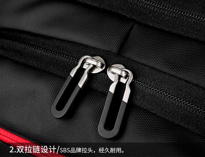 Leather film backpack for men, large-capacity multi-functional business travel backpack, laptop bag, college student schoolbag undefined