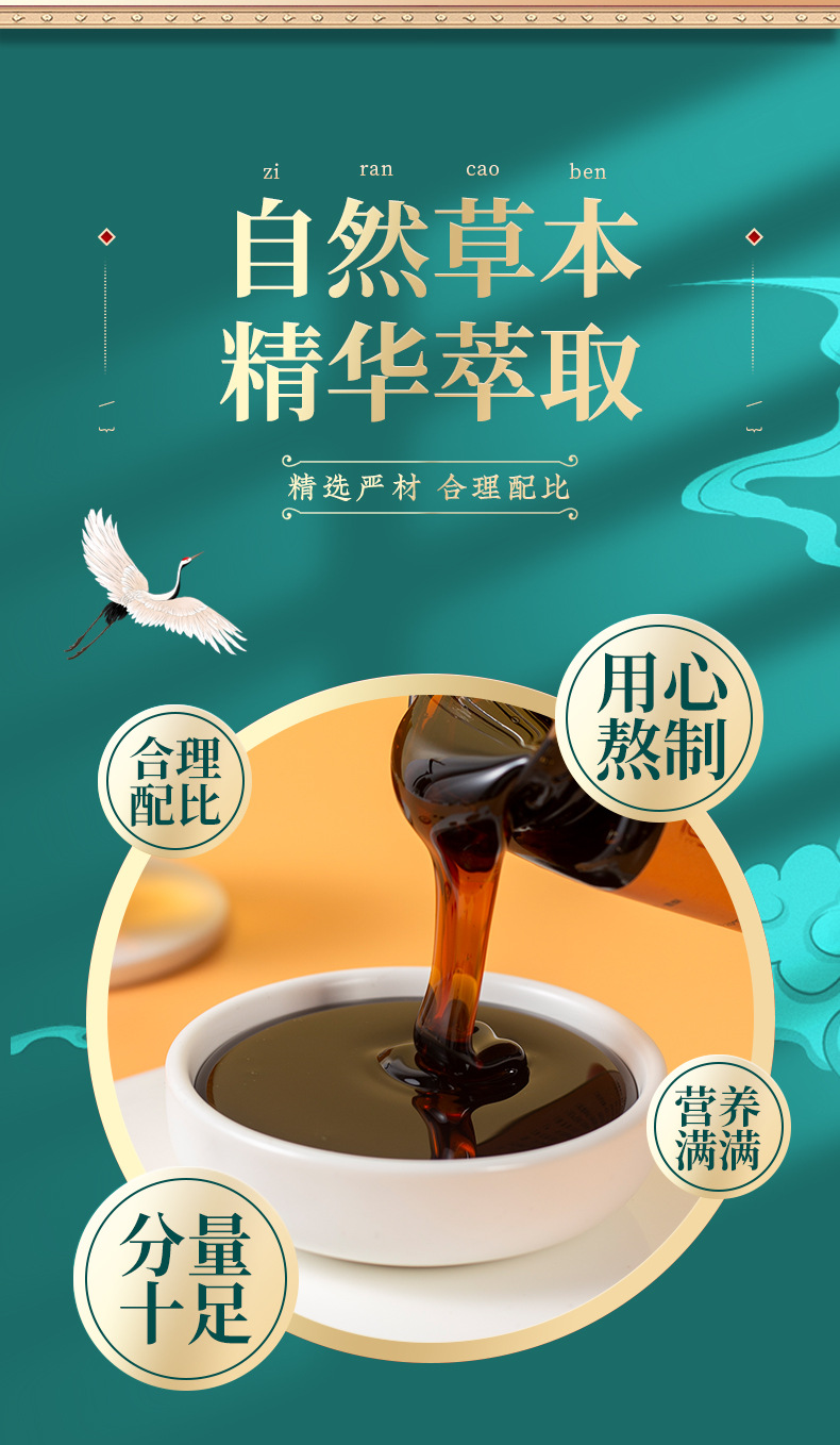 Hua Ju Hong Herbal Paste (Citrus grandis 'Tomentosa') — Traditional TCM Honey Paste with Sha Ren, Shan Zha & Huang Jing, 300g Jar key features