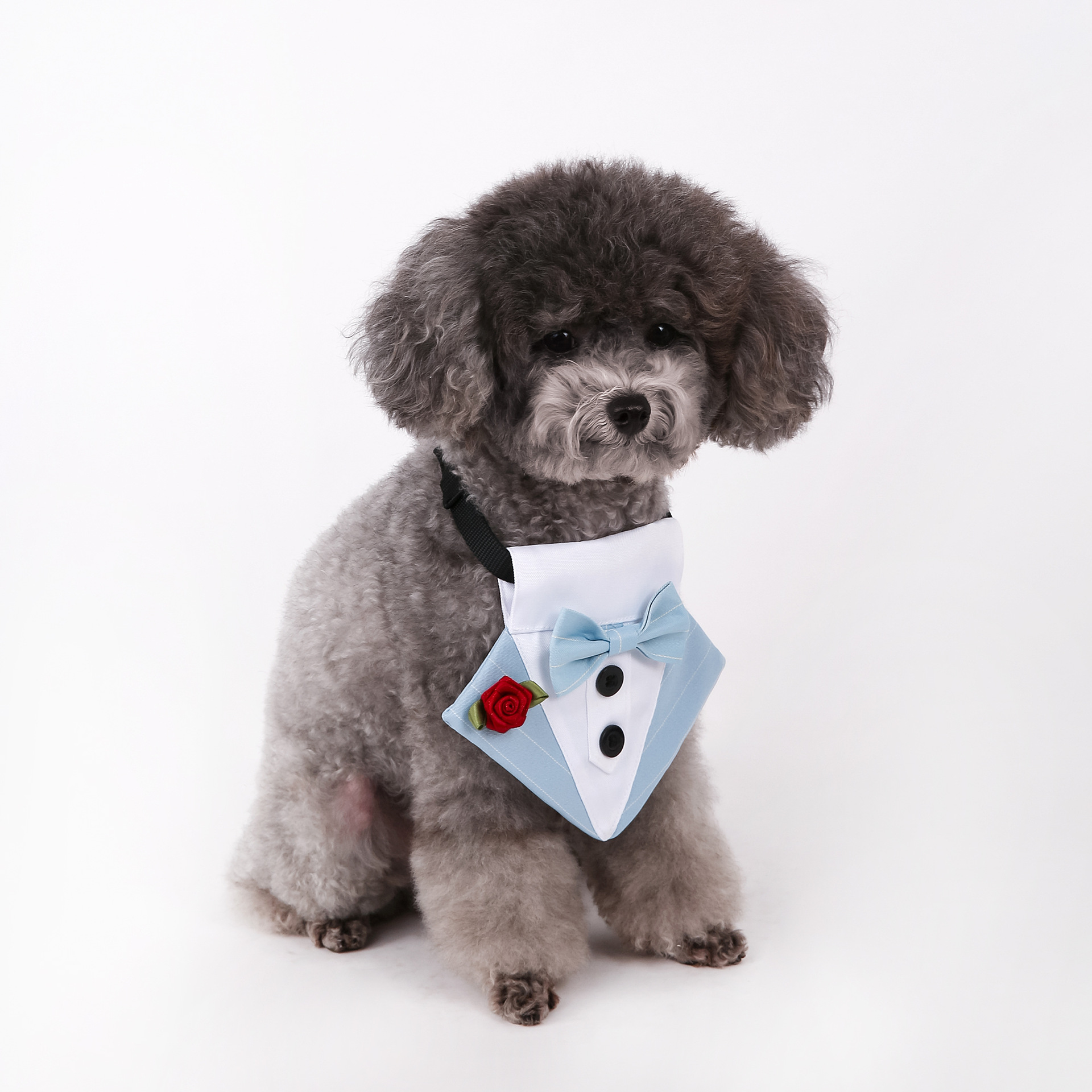 Navidad Año Nuevo transfronterizo nuevo estilo británico trajes de boda toallas de boda toallas de triángulo bufandas para mascotas