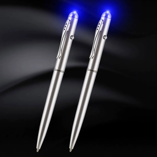 Invisible Ink Led Light Pen, Money Detector Pen, Customizable Logo, Luminous Ballpoint Pen, Uv Ballpoint Pen, Uv Multifunctional