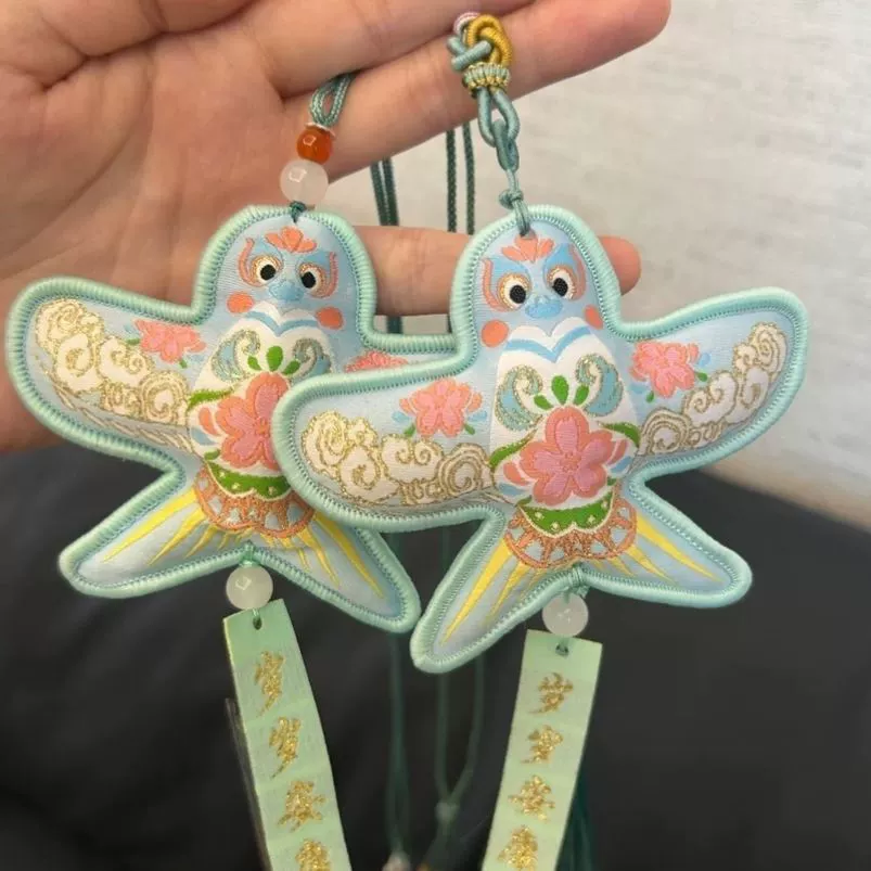 Праздник лодок-драконов бумажный воздушный змей саше автомобильный подвеска новый китайский стиль культурно-креативный саше