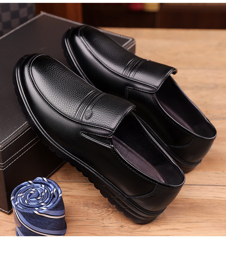 Giày da nam kiểu lười đa năng, gót thấp 1–3 cm, phù hợp đi làm và dạo phố — CS9106 Màu nâu, CS9106 Màu đen chi tiết 19
