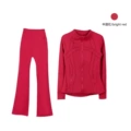 Chinese Red Flared Set