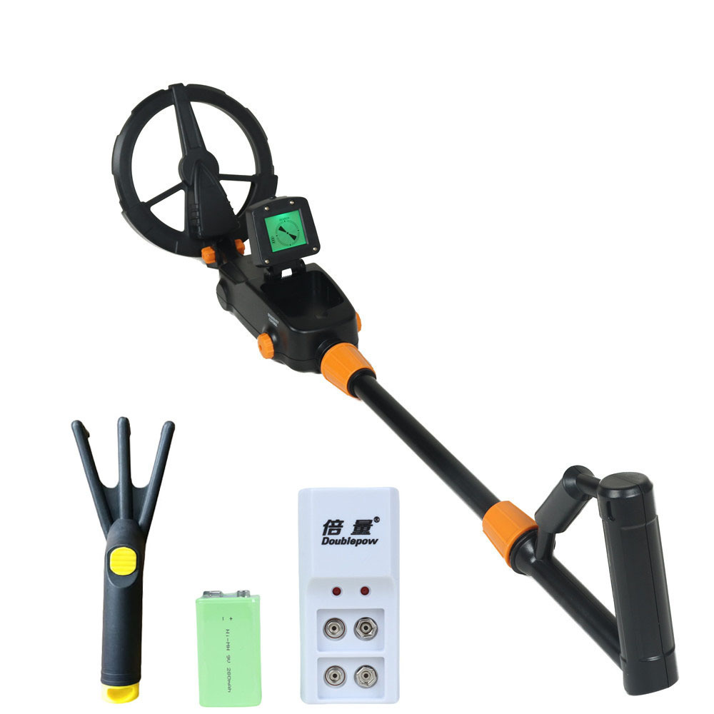 갈퀴가 있는 MD-1008A에는 배터리 1개와 충전기 1개가 포함되어 있습니다.