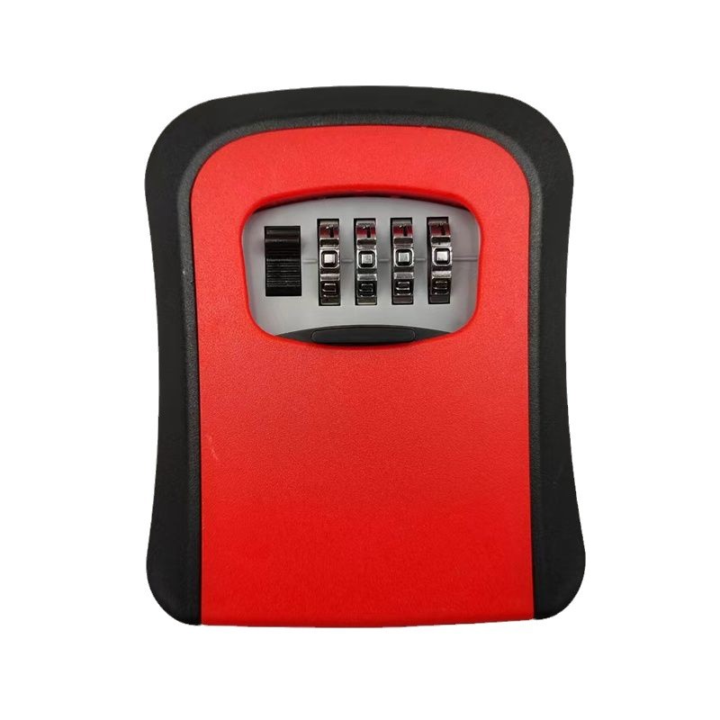 Decoración Caja de llaves Bloqueo de contraseña Casa de familia Caja de contraseña antirrobo Decoración sin llave de perforación Bloqueo de contraseña Caja de contraseña