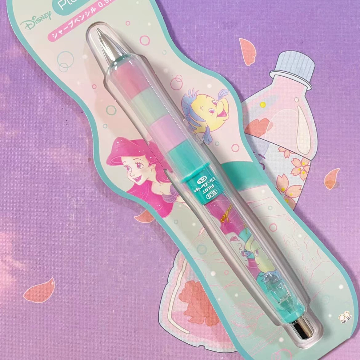Japanese automatic pencil, (Physicals), new collection, with little bears, 0.5mm
