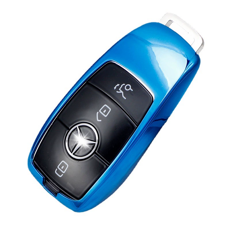 Подходит для Mercedes-Benz чехол для ключа New E200L Pack E320L Shell E300L AMG авто S-Class половинный чехол для ключа