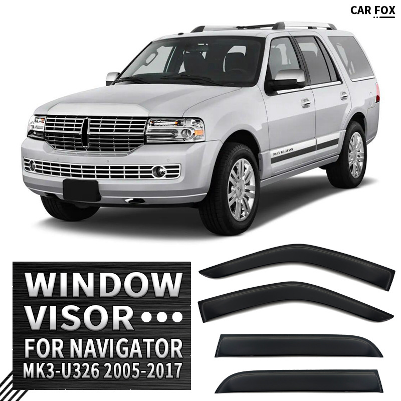 For Lincoln NAVIGATOR Window rain shield deflector rain eyebrow NAVIGATOR Window visor