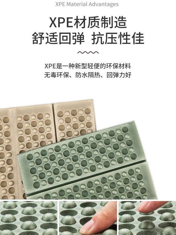 エッグスロット XPE 屋外折りたたみクッション 60% off ポータブル防湿フォームフロアマットハニカム小型シートクッション断熱尻クッション|undefined