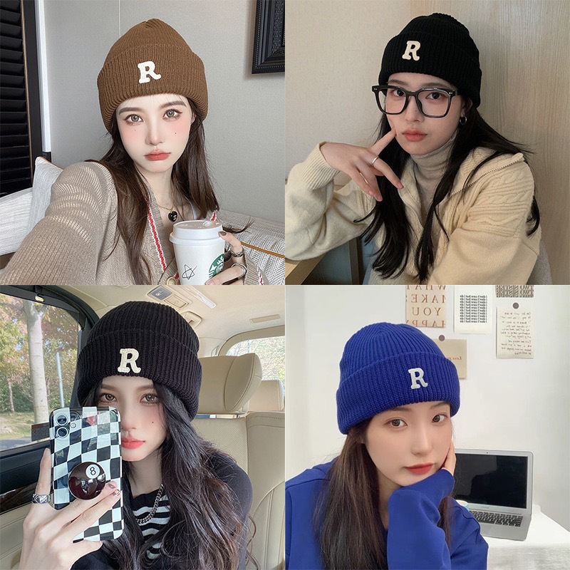Knitted Beanie Hat For Women And Men Warm Winter Accessory_voghion.com