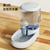 Dog automatic pet feed device Cat Drinking water heater Dog bowl cat bowl feed water feeding bowl cat bowl combination grain storage barrel