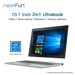 10.1-дюймовый 2-в-1 планшетный ноутбук (nextfun), Intel Atom X5, Windows 10, 4G LTE, 64 ГБ