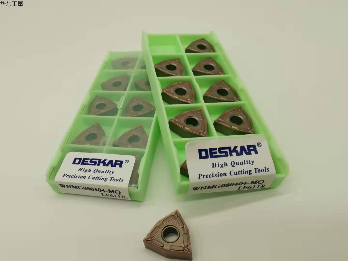 数控不锈钢桃型刀片 WNMG080404 WNMG080408-MQ LF6118 戴斯卡