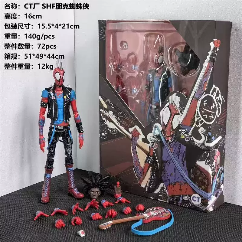 CT Factory Симбиоз Человек-паук SHF Гвен 001 Супер Ультимат, умеет это