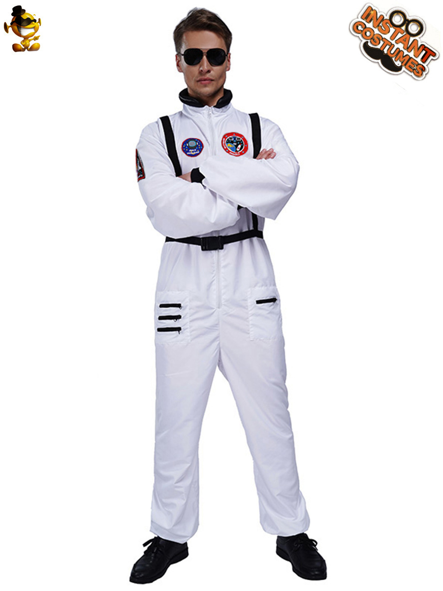 De Halloween de los hombres adultos de cosplay traje de los hombres grandes de Vuelo Espacial traje de rendimiento