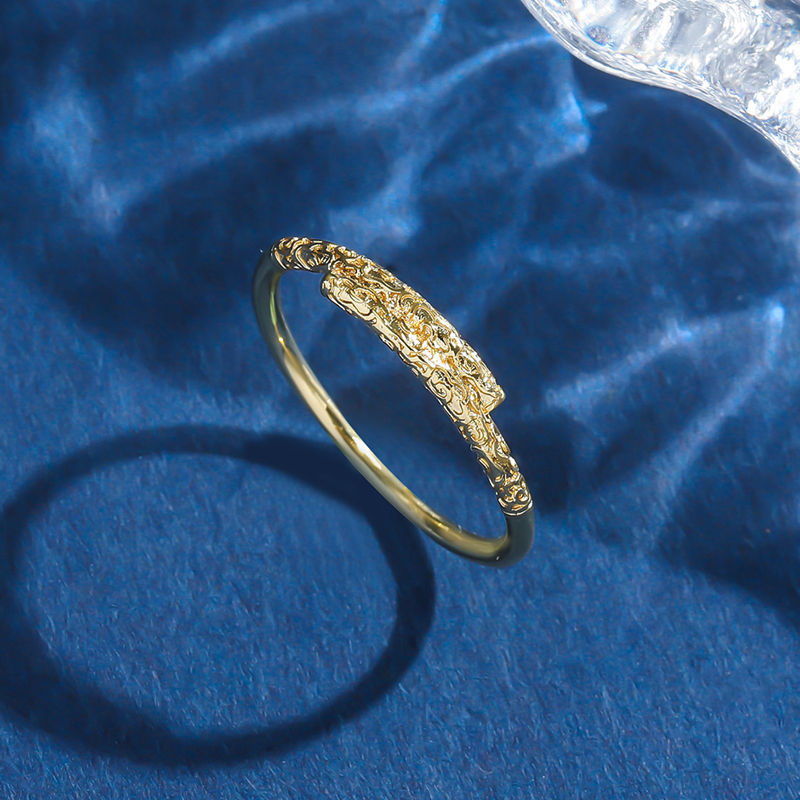 Black Myth Wukong Pendant Solid Pendant Necklace Gold Hoop Rod Tight Hoop Curse Pair Ring Chinese Style Necklace_voghion.com