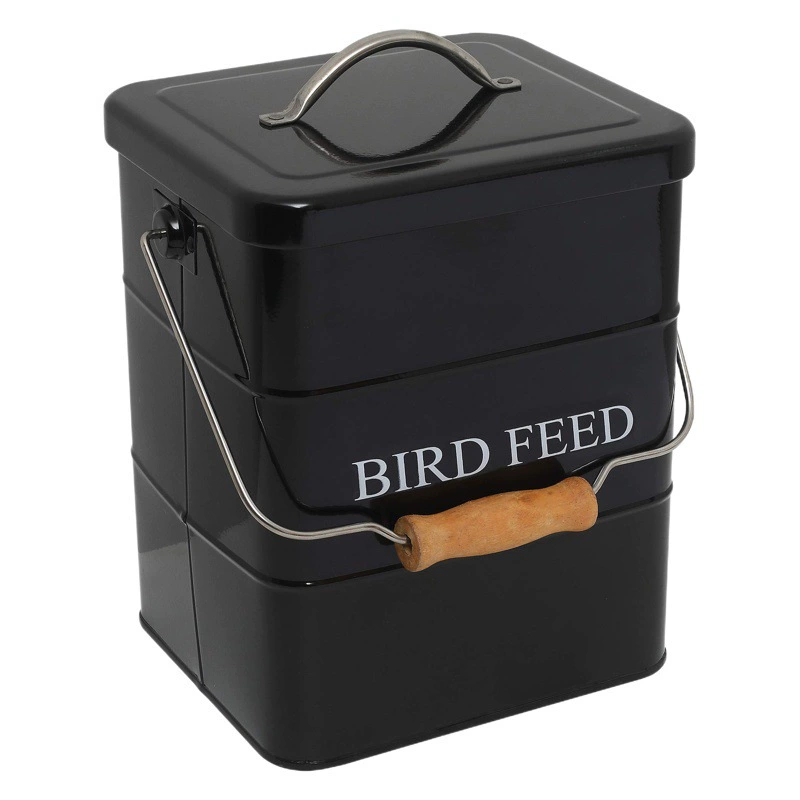 Резервуар для хранения квадрата ящика для хранения корма любимчика фидера любимца олова фабрики источника сразу
