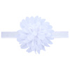 Children's ultrasonic hair accessory, shiffon cloth, elastic headband, European style, flowered, wholesale