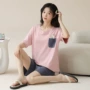 夏季女士新款短袖家居服