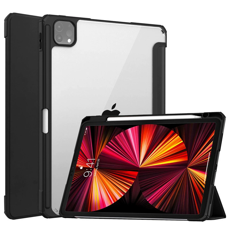 Подходит для iPad Air4 Air5 2022, прозрачный чехол-книжка Pen Glip, чехол Discovery Skin 110%