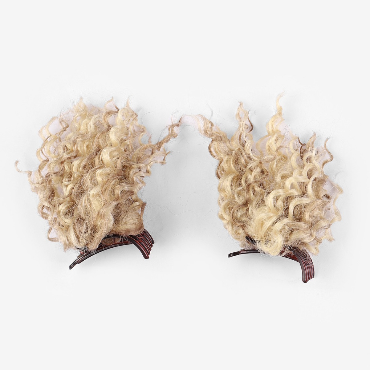 Pegando pelucas de caballo, pelucas de cabello