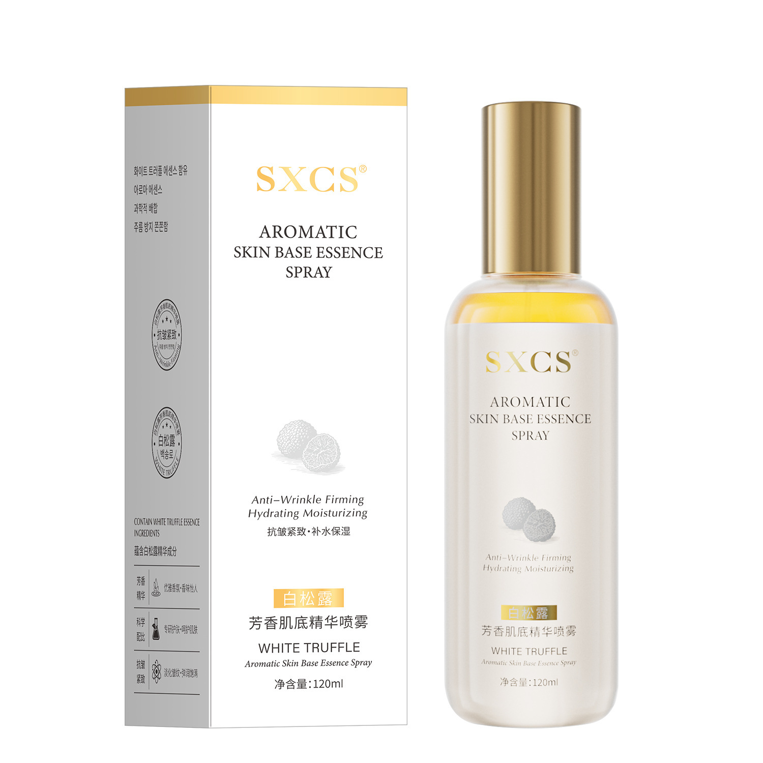 Spray de Esencia Facial de Trufa Blanca Hidratante y Control de Grasa