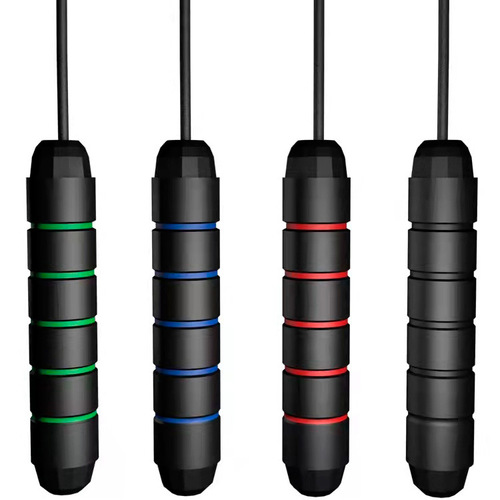 Weighted Jump Rope with PVC Bearings — Sports Equipment for Fitness, Yoga, and Exam Training