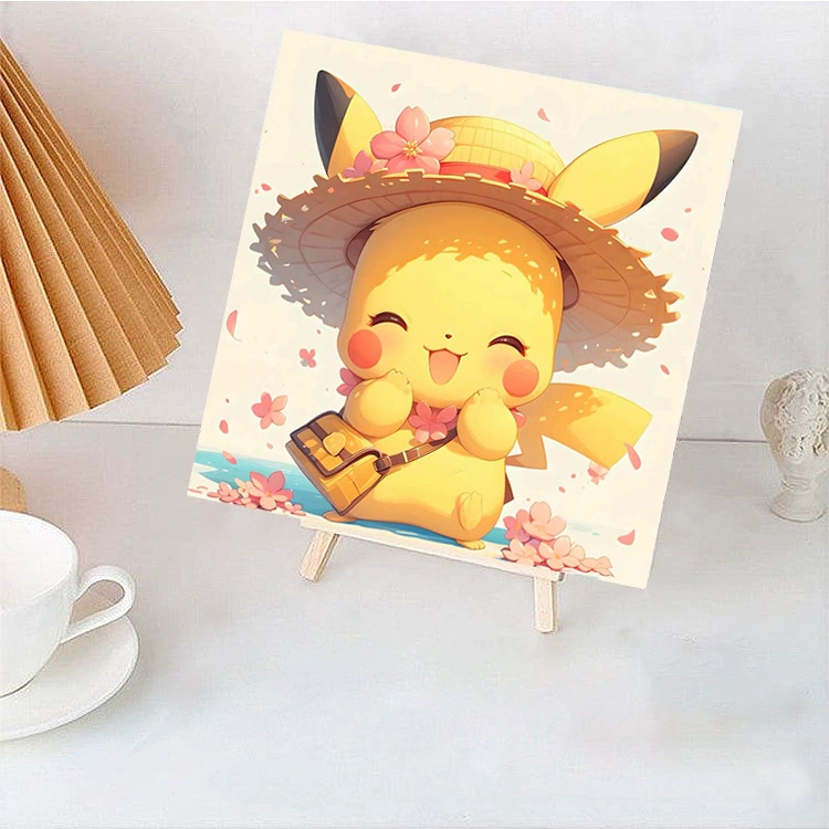 Base digital coloring book, pigment cartoon materials set, new collection, print, DIY, Birthday gift