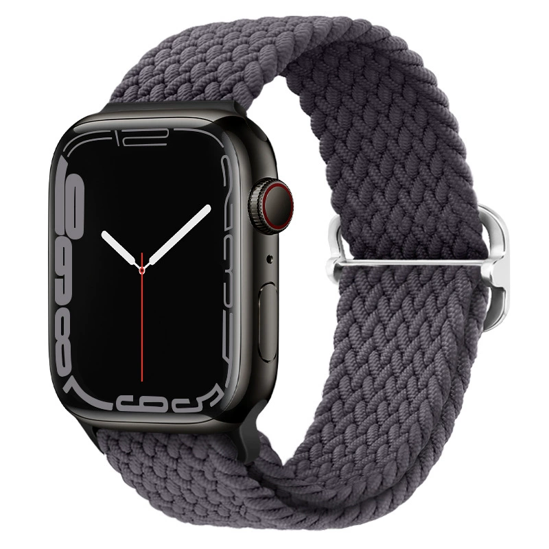 Смарт-ремешок Apple Watch подходит для Apple iWatch поколения 67891011 регулируемый нейлоновый переплетенный ремешок новый стиль