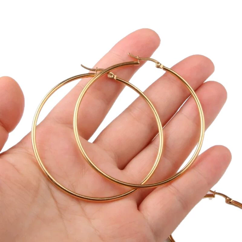 Серьги из нержавеющей стали, европейский стиль, оптовая продажа