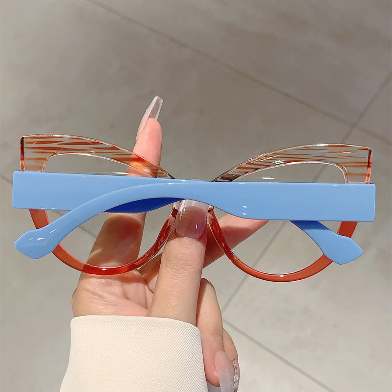 90g Weight Full Frame Glasses Structure Glasses Classification PC Lens Material Butterfly Frame Glasses Style Casual, Holiday Occasion Geometric Pattern All Seasons Season Women's Gender Elegant, Simple Style Style Elegant Simple Style Geometric PC Butterfly Frame Full Frame Optical Glasses 4