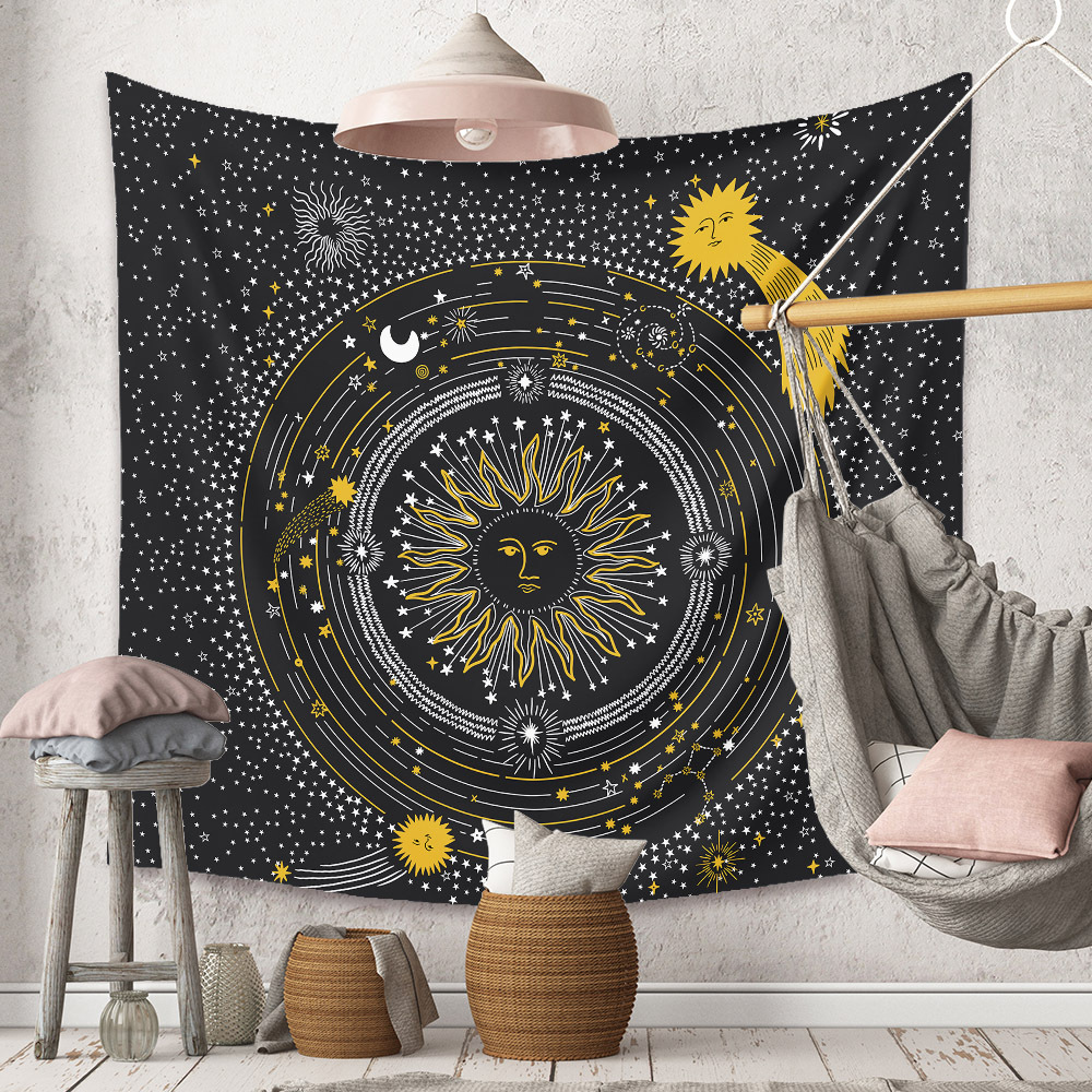 Home Cross-border Bohemian Tapestry Room Decoration Wall Cloth Mandala Decoration Cloth Tapestry display picture 104