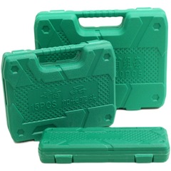 SI6K Thickened New Plastic Electric Ratchet Wrench Extended Socket Special Storage Box Tool Case Hardware Tools