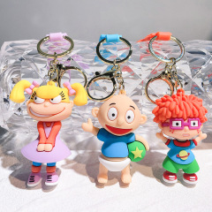 外国貿易クロスボーダーいたずら小兵のキーホルダー立体キャラクターのキーホルダーが可愛いです。