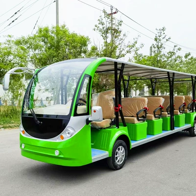 Factory Tour Electric Four-Wheel 14-Seater Elektrikli qolf avtomobilləri