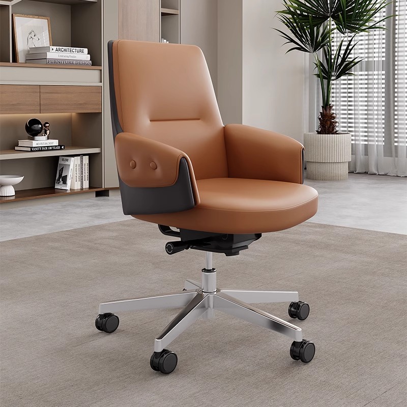 Silla de oficina de moda moderna silla de presidente silla giratoria silla multifuncional silla de computadora simple y cómoda para acostarse