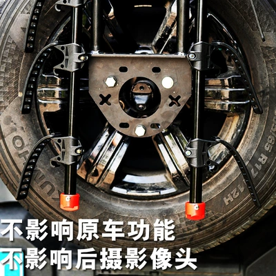 Car bike rack: 318 Car Spare Tire Fixed