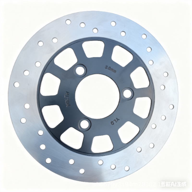 Diamond Disc Electric Vehicle Disc Brake Disc, Thickened Front Wheel Brake Disc 220*58*70, Brake Disc for Electric Motorcycle Wheel