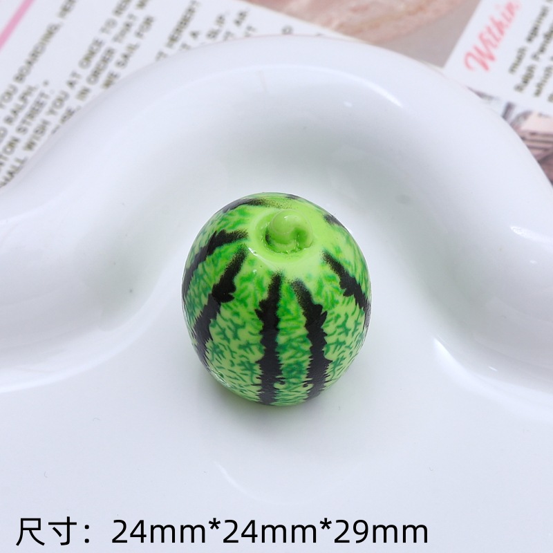 3 차원 시뮬레이션 과일-수박