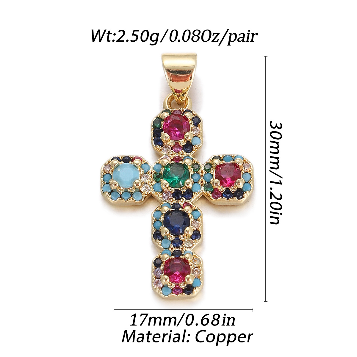 4g Weight Pendant, Chain Jewelry Making Type 20 * 33mm Jewelry Making Size Zircon Inlay Material DIY Jewelry Accessories Classification 1 Piece Quantity Copper Material Cross, Virgin Mary Pattern Plating Design Religion, Classic Style Style 1 Piece 20 * 33mm Copper Zircon Cross Virgin Mary Pendant Chain 9