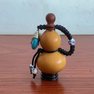 Gourd Pendant Antique Porcelain Beads + Pendant Sandalwood Plug Mini Wine Gourd Small Gourd Decoration First-Hand Supply