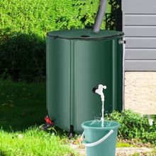多功能雨水储水器野外收集水桶户外洗车水桶家用庭院可折叠蓄水桶